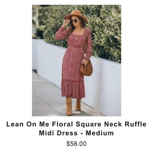 Vici, size medium maxi dress